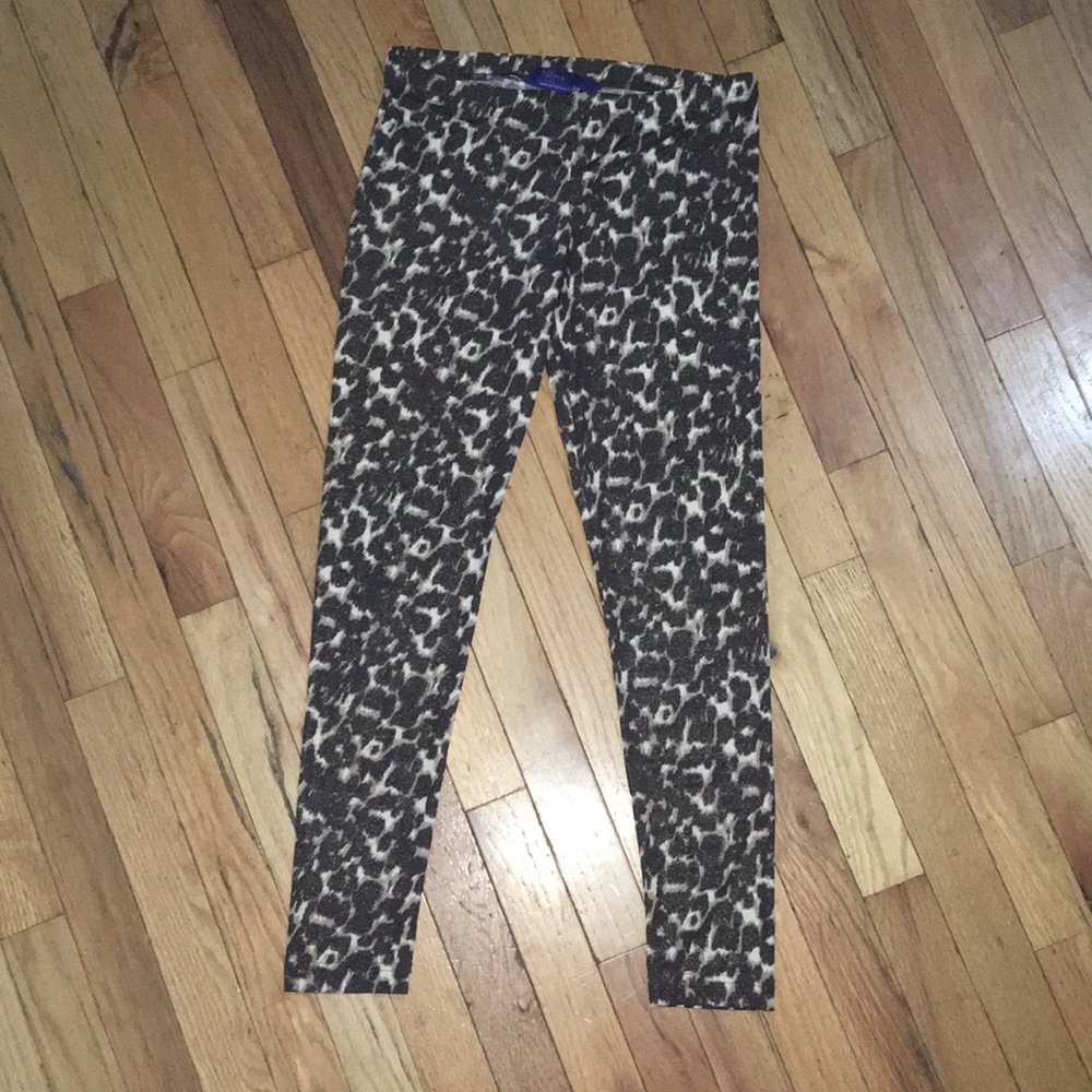NWOT Miley Cyrus leggings/tights. Leopard print. Medium.